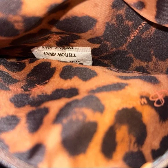 B. MAKOWSKY BROWN EMBOSSED LEATHER SATCHEL PURSE SHOULDER BAG - Picture 10 of 12